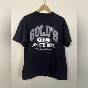 Vintage 90s Golds Gym Northridge California Single Stitch T Shirt L